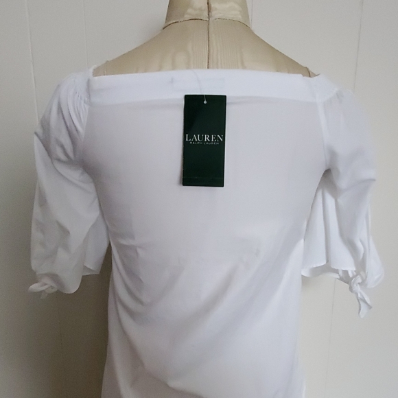 NWT Ralph Lauren Off-the-Shoulder Top size XS - Picture 4 of 5